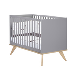 Lit bébé 60x120 cm Fanon Gris