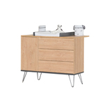 Commode 1 Porte 3 Tiroirs AMBRA