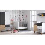 Chambre CONCEPT lit 60x120+commode+armoire OAK