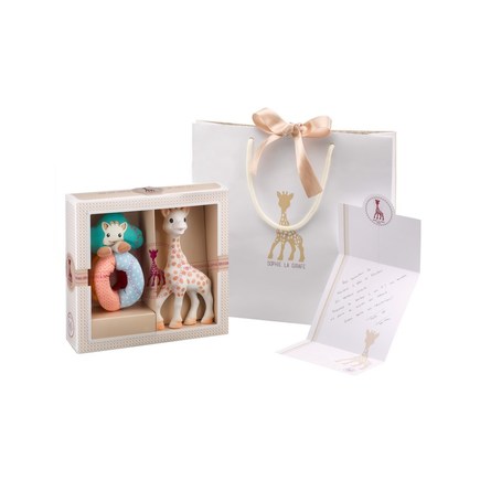 Coffret naissance Sophie la Girafe avec Hochet bille VULLI