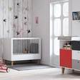 Chambre DUO CONCEPT lit 70x140+commode Rouge VOX