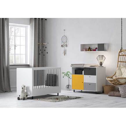 Chambre DUO CONCEPT lit 70x140+commode Safran VOX - 5