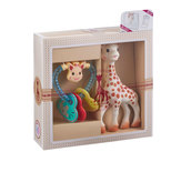 Coffret naissance Sophie la Girafe avec Hochet coeur