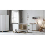 Chambre ALTITUDE lit 70x140+commode+armoire Blanc