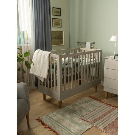 Lit bébé 60x120 LOUNGE Gris VOX - 2