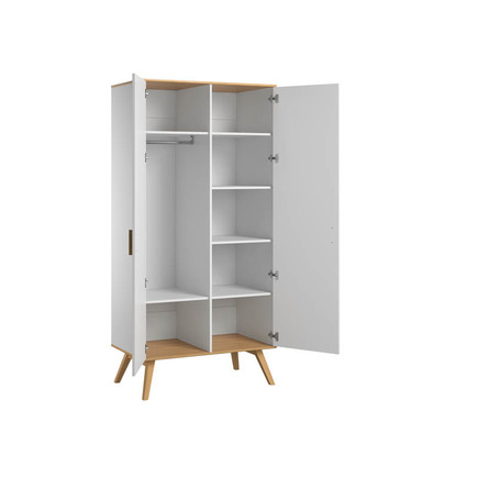 Chambre NAUTIS lit 70x140 commode armoire blanc VOX - 6