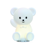 Veilleuse Bluetooth Ourson Blanc