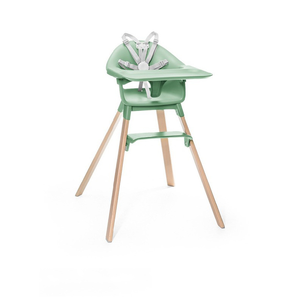 Chaise haute Clikk Clover green STOKKE