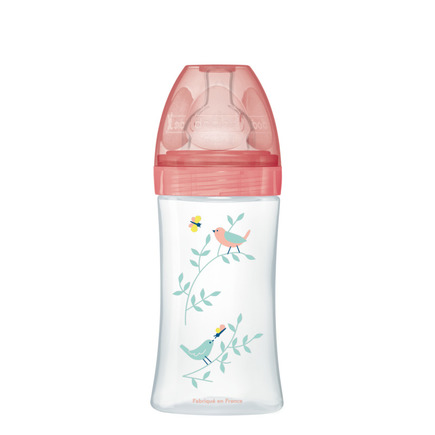 Biberon 270ml débit Moyen SENSATION+ JARDIN DODIE