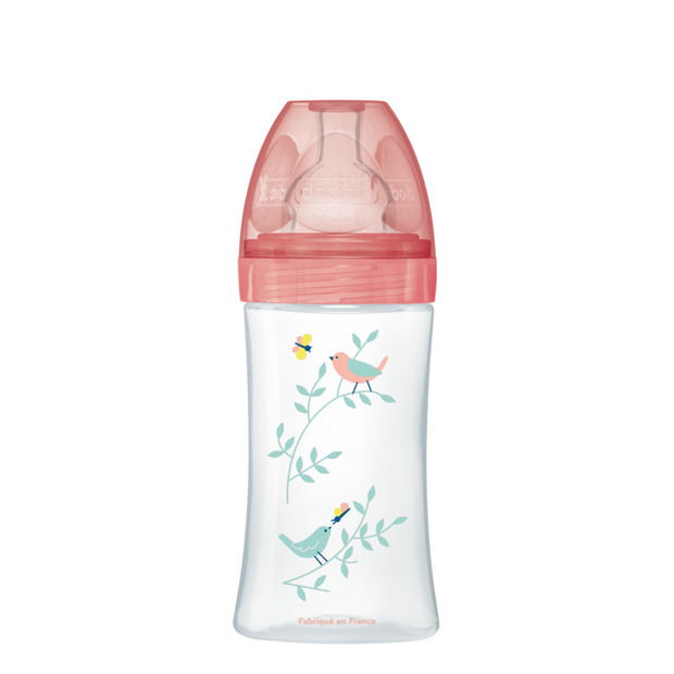 Biberon 270ml débit Moyen SENSATION+ JARDIN DODIE