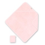 Cape de bain XL Vieux rose