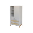 Chambre TRIO Lit 70x140 Commode Armoire MARELIA Lune THEO - 7