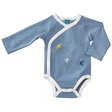 Lot de 2 bodies prematuré GAIA bleu BEBE9 CREATION - 3