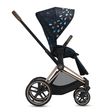 Poussette PRIAM Chrome Black Jewels of Nature Dark Blue CYBEX - 5