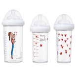 Set de 3 biberons gigognes (360ml et 210ml) My Love