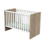 Lit bébé 120x60 NOVA Blanc Lin