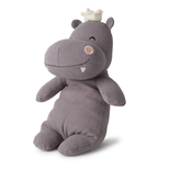 Peluche Hippo avec couronne 23 cm