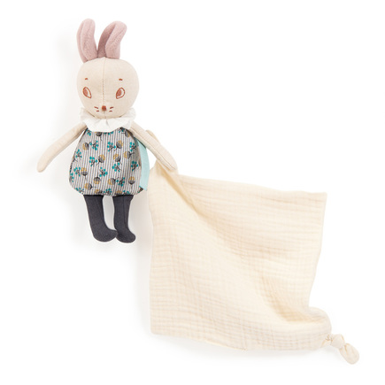 Doudou mouchoir souris  Après la pluie MOULIN ROTY