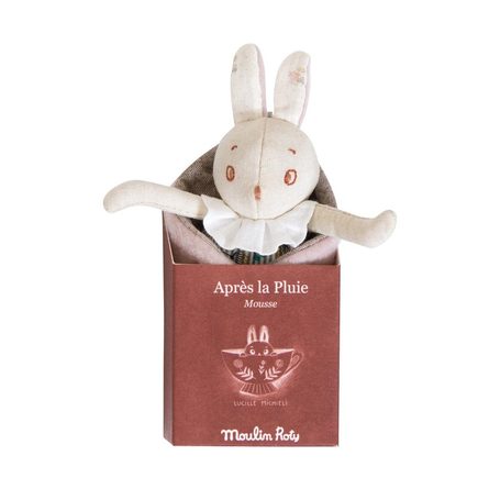 Petit lapin Mousse Après la pluie MOULIN ROTY