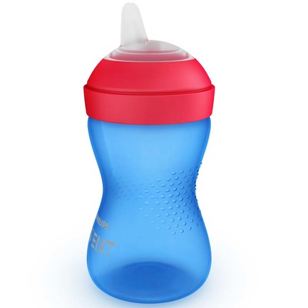 Tasse à bec souple 300 Ml Bleu/Rouge AVENT - 2