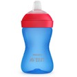 Tasse à bec souple 300 Ml Bleu/Rouge AVENT