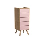 Chiffonnier Vox Vintage Bois/Rose