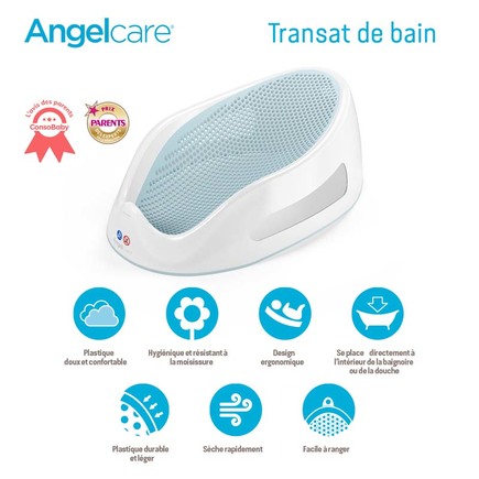 Transat de bain gris ANGELCARE - 10