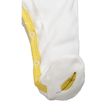 Pyjama velours blanc/jaune 3 mois Babyfan SAUTHON Baby déco