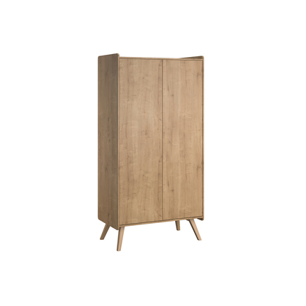 Armoire 2 portes Vintage bois VOX