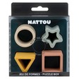 Jeu formes puzzle vert NATTOU - 3