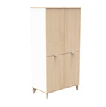 Armoire 4 petites portes AUBIN Bois