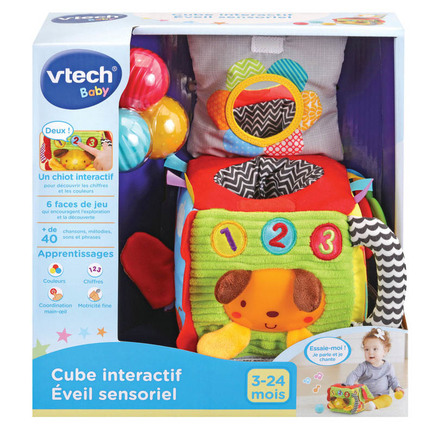 Cube interactif éveil sensoriel VTECH - 3