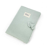 Protège Carnet de Santé Knot Sage Powder