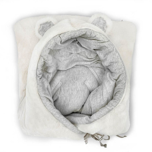 Nid d'Ange Teddy Soft Snow Fleece BABYSHOWER