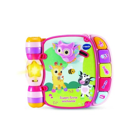 Super livre enchanté des Baby Loulous rose VTECH - 2