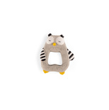 Anneau de dentition caoutchouc Hibou LES MOUSTACHES