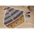 Tapis Bateau 105x120cm Sailors Bay Blue LITTLE DUTCH - 4