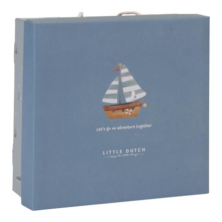 Coffret cadeau (peluche, doudou, hochet) Sailors Bay LITTLE DUTCH - 3