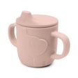 Peekaboo tasse d'apprentissage Elphee Rose DONE BY DEER