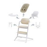 Chaise haute LEMO 4en1 SET Sand White