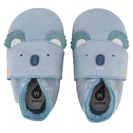 Chaussons en cuir Koko le Koala L BOBUX