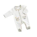 Pyjama Naissance avec col motif végétal Promenons nous