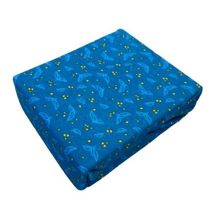 Drap Housse Jersey 60x120 cm Feuillage Canard FEE MOI DORMIR