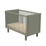 Lit bébé 60x120 ELEONORE Kaki