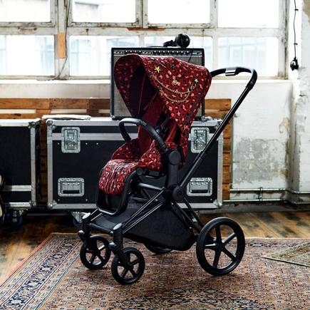 Poussette PRIAM Matt black Rockstar CYBEX - 5