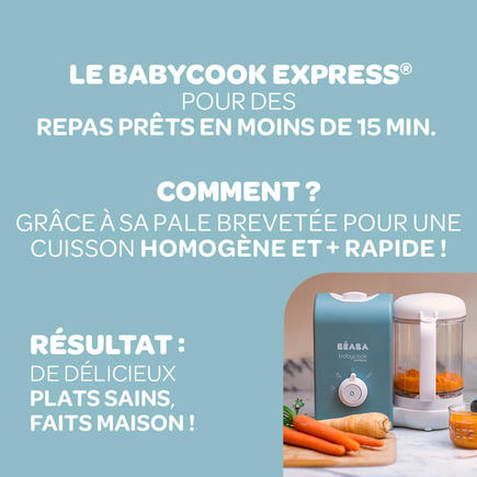 Babycook Express Bleu Baltique d'Argile BEABA - 5