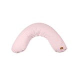 Coussin Big Flopsy fleur de coton powder pink rose