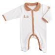 Pyjama 1 mois écru SUNLIGHT SAUTHON Baby déco