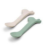 Lot de 2 Cuillères Silicone LALEE Vert