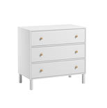 Commode TELA Blanc/Bois